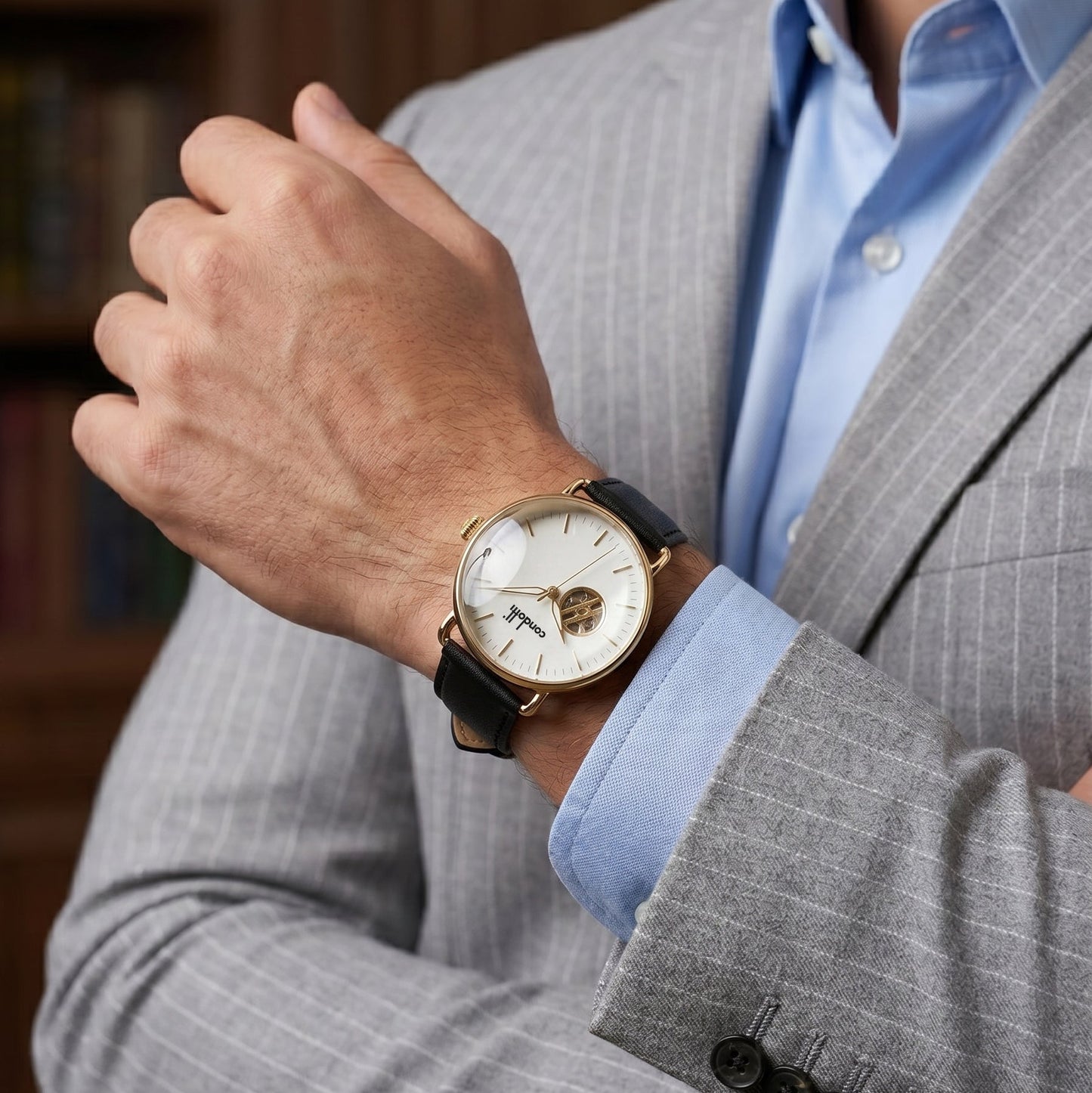 jam tangan automatic condotti original bergaransi resmi